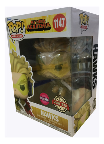 Funko Pop Animation My Hero Academia Hawks Flocked Se