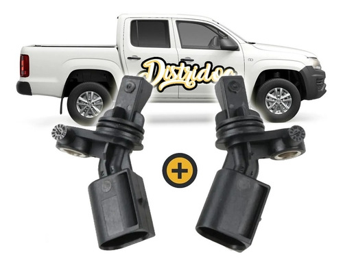 Kit 2 Sensores Originales De Abs Traseros Vw Amarok 2.0 Tdi