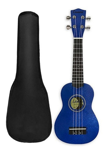 Ukelele Soprano Sparkle Leonard Con Funda