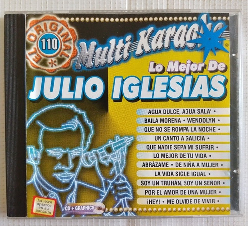 Multi Karaoke Cd Julio Iglesias