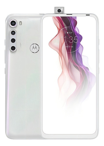 Motorola One Fusion+ 128 GB branco-prisma 4 GB RAM - Excelente (Recondicionado)