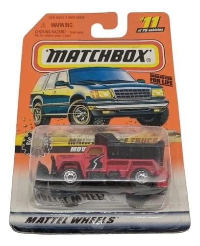 Matchbox Moving Parts Camion De Mantenimiento
