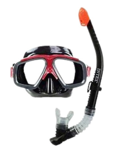 Kit Mascara Y Snorkel Surf Intex
