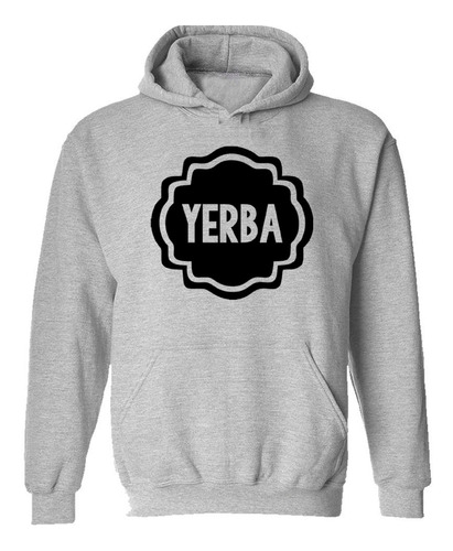 Buzo Canguro Yerba Mate Termo Merienda Hoodie