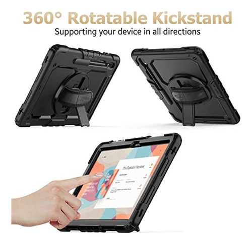 Capa Survivor Alça Protetor Tela Para Samsung Galaxy Tab S8
