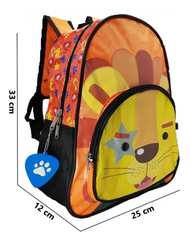 MOCHILA PREESCOLAR LEON