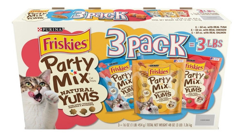 Alimento Premio Gato Purina Freskies Party Mix