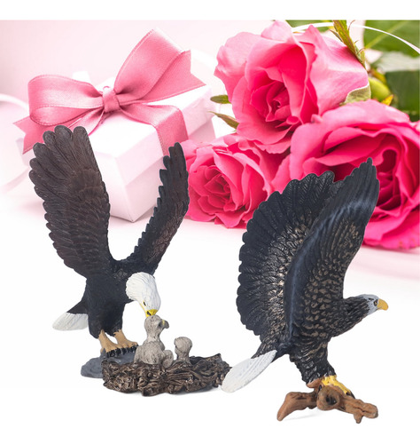 Figura De Águila Simulada, Lindo Pájaro Realista