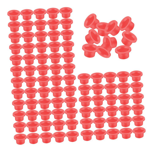 2 X 100 Juntas De Sellado A Prueba De Fugas Para Grifo, Rojo