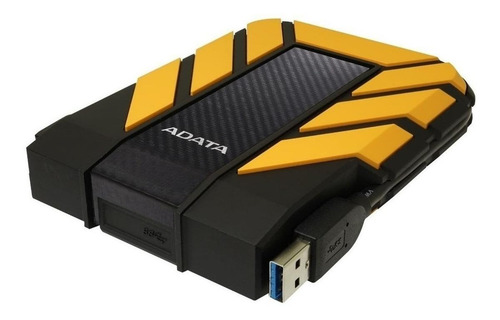 Imagen 3 de 3 de Disco duro externo Adata HD710 Pro AHD710P-2TU31 2TB amarillo