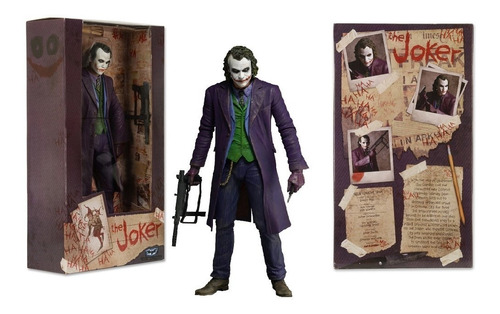 Joker Coringa Heath Leadger 18 Cm Action Figures Neca Batman