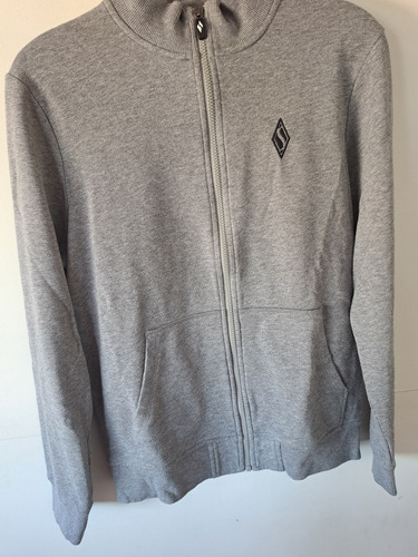 Campera Skechers Hombre Talle S Color Gris Casual
