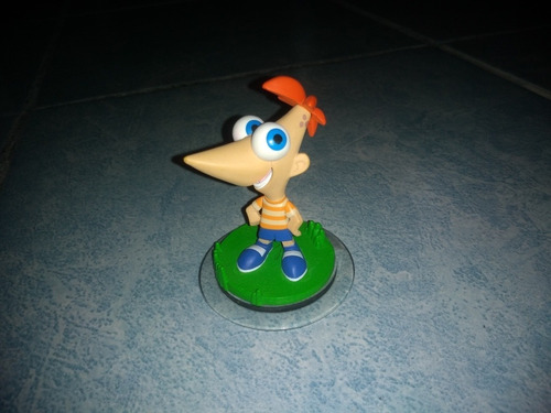 Disney Infinity Figura Phineas Original Figura Interactiva