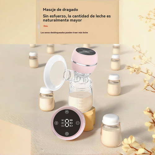 Extractor De Leche Eléctrico Sacaleche 3 Modos 9 Niveles