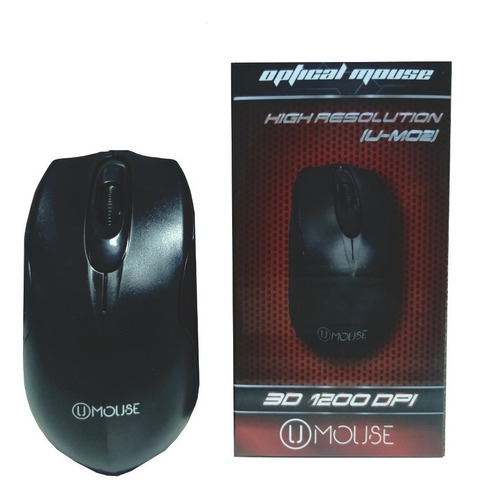 Mouse Optico Usb 1200 Dpi Alambrico Nuevo 100% Garantizado