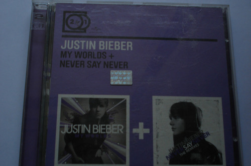 Cd Justin Bieber My Worlds + Never Say Never