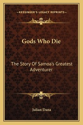 Libro Gods Who Die: The Story Of Samoa's Greatest Adventu...