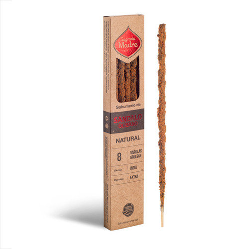 Sahumerios Sagrada Madre Linea Natural Pack 7 Fragancia: INCIENSO NATURA, MIRRA NATURAL, COPAL NATURAL, YAGRA NATURAL, RUDA ROMERO NATURA, CITRONELA NARANJA PALO SANTO NATURAL, SANDALO Y OLIBANO NATUR