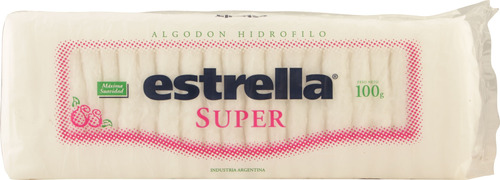 Algodon Estrella Super X 100 G