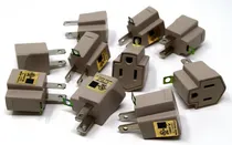 Comprar 100 Pack 3 Ac Polarizada Toma Tierra 2 Clavija Power Plug Ul