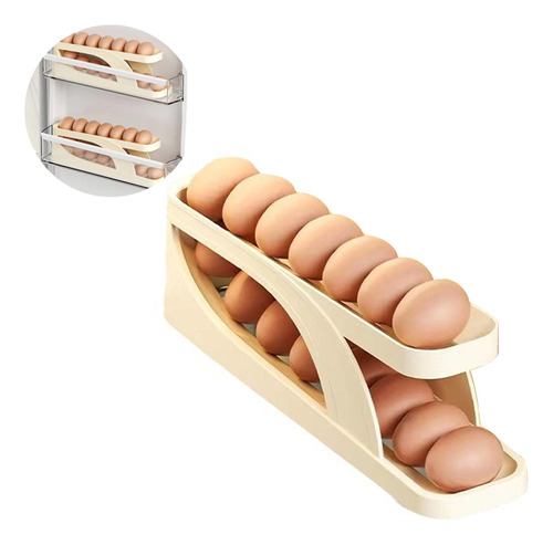 Caja De Almacenamiento De Huevos, Soporte Para Huevos De 2 N
