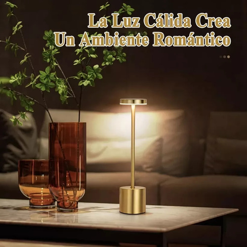 Lámpara De Mesa Led Decorativa Para Ambiente De Restaurante