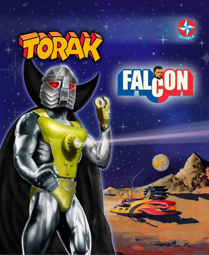Boneco Torak O Inimigo Do Falcon Estrela, Nunca Aberto !!.