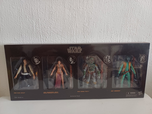4 Pack Star Wars Black Series Hasbro Exclusivo Walmart (Usado)