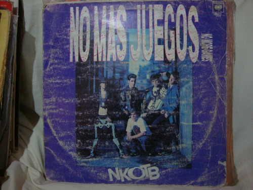 Vinilo New Kids On The Block No Mas Juegos Bi3