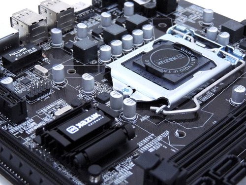 Placa Mãe H61 Ddr3 Lga1155- I3-i5-i7 - 2° E 3° Ger (zerada)