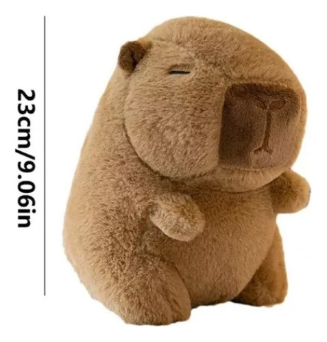 Peluche Capybara Con 9 Accesorios