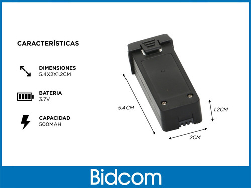 Imagen 3 de 7 de Batería De Repuesto Gadnic Xp7 Para Drone Larga Duración