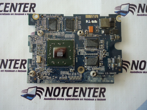 Placa De Vídeo Notebook Toshiba P200 Israa 3442p Leia (Usado)
