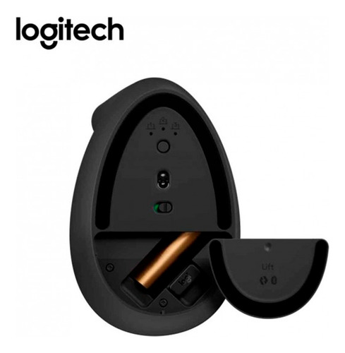 Mouse Logitech Lift Vertical Zurdo Wireless Oficina Cómodo