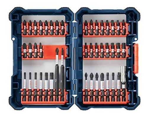 Set De 44 Puntas Para Destornilladores Bosch (sdms44)