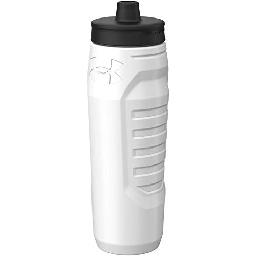 Under Armour 32oz Sideline Squeeze Blanco, Poliéster