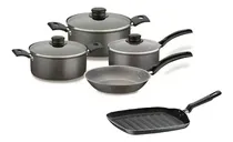 Comprar Juego De Ollas Bateria Cocina Sarten + Bifera Tramontina Pf
