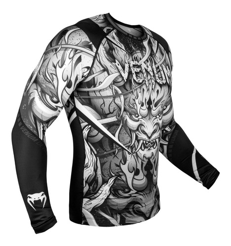 Remera Rashguard Compresion Venum Devil Entrenamiento