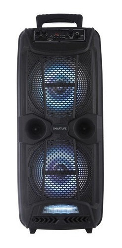 Imagen 1 de 7 de Parlante Portatil Inalambrico Smartlife Pb208015 15w Negro