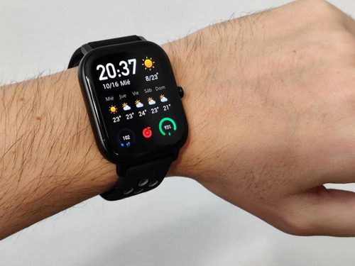 Relógio Inteligente Smartwatch Xiaomi Amazfit Gts 44mm Preto | Mercado Livre