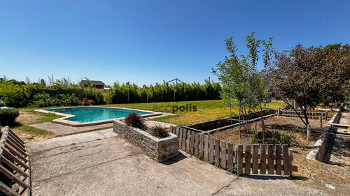 Parcela 5d&3b+bodega En Condominio Cerrado Piscina +terraza