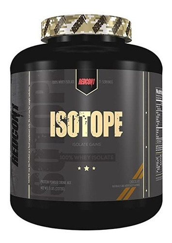 Redcon1 Isotope Protein 100% Whey Protein 5 Lb 65 Services