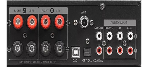 Receiver Amplificado Hs 4.1 + Parlantes Bookshelf (Reacondicionado)