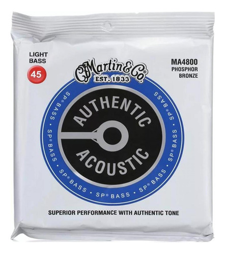 Martin Cuerdas Para Bajo 4-string Bass, Light