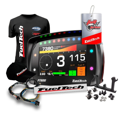 Imagem 1 de 6 de Fueltech Ft 600 3 Metros +ultra Brindes+ 12x S/juros