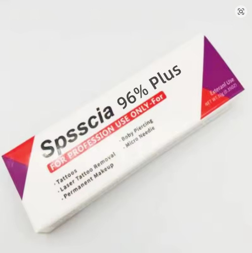 Pomadas Tattoo Spsscia Anestésica 85% Lacrada Com Selo