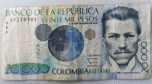 Colombia 2o Mil Pesos 2013