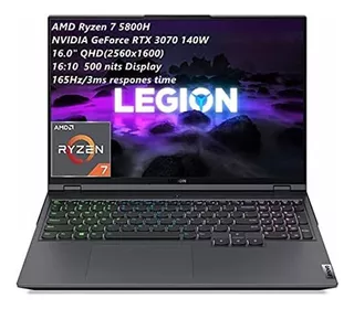 Laptop Gamer Lenovo Legion 5 Pro 16'' R7 Rtx 3070 32gb 2tb
