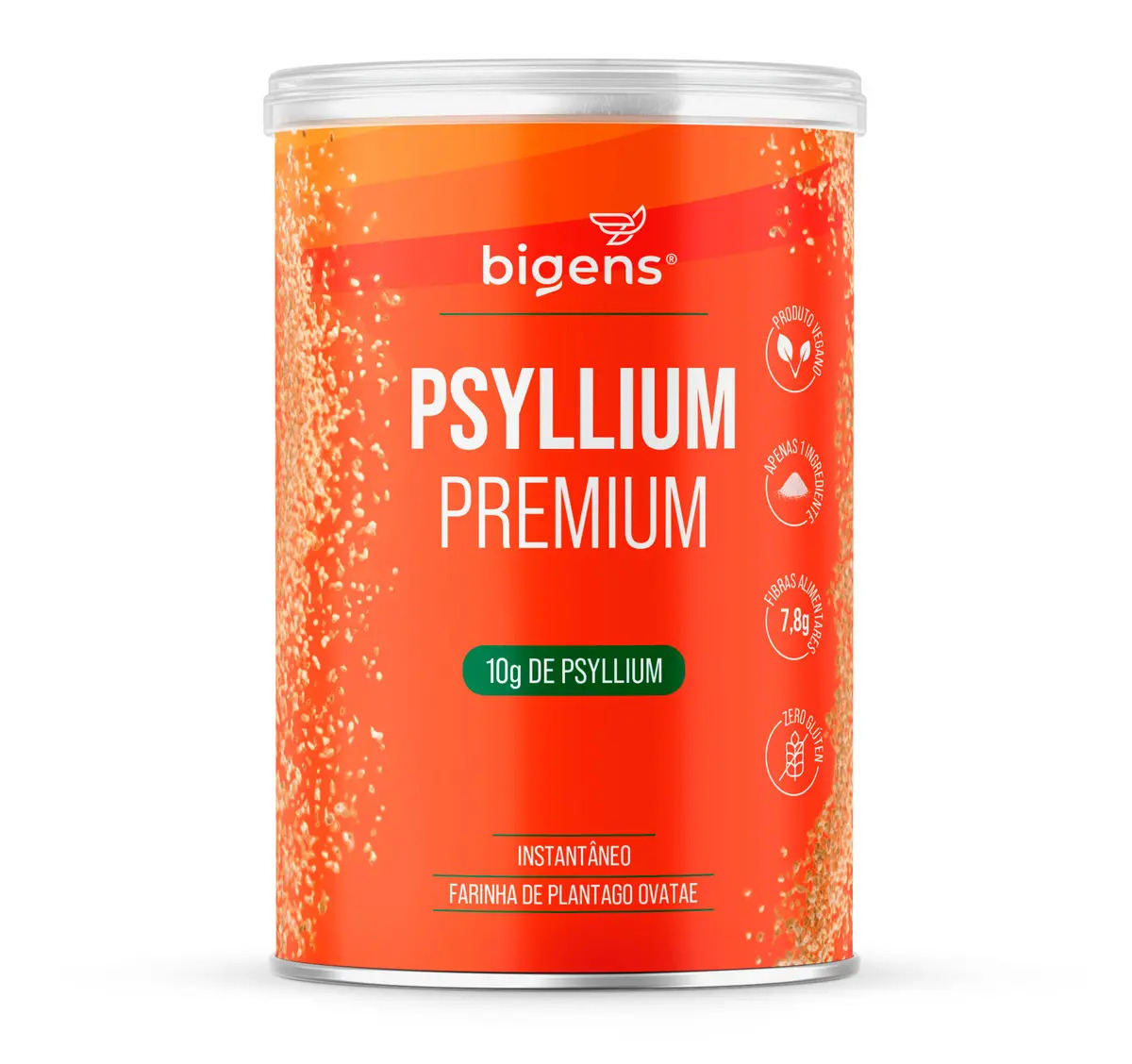 Psyllium Premium, 10g de Psyllium, 300g | Bigens