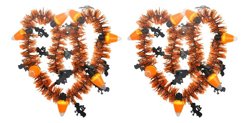 2pcs Halloween String Light Garland Lights Granos De Maíz